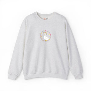 Duck with a Hat Crewneck Sweatshirt, Fall Vibes - Sweatshirts