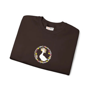 Duck with a Hat Crewneck Sweatshirt, Fall Vibes - Sweatshirts