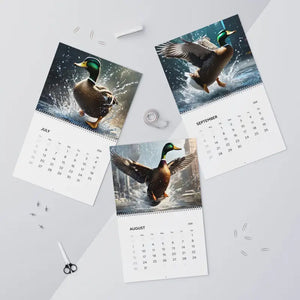 Birds Splashing Wall Calendar 2026 Vibrant Duck Photos - Dipaliz - Calendars