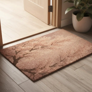 Dusk Cherry Blossom Doormat – Tufted Coir Mat - Dipaliz - Door Mats