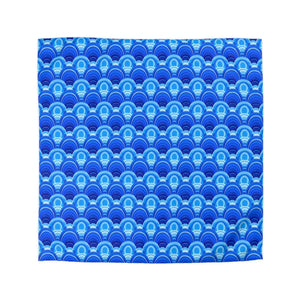 Blue Retro Wave Duvet – Microfiber Fabric - Dipaliz - Covers