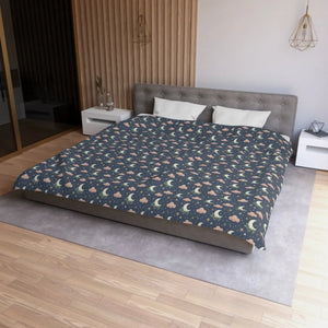 Midnight Sky Duvet Cover – Microfiber Stars - Dipaliz - Covers