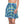 Blue Madras Skater Skirt - Island Inspired All Over Print - Dipaliz - Xs / 4 Oz. - Prints