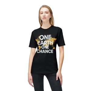 Eco-chic one Earth Chance T-shirt - Celebrate Day - Dipaliz - T-shirts