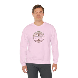 One Earth Chance Sweatshirt, Eco Tree Crewneck - Sweatshirts