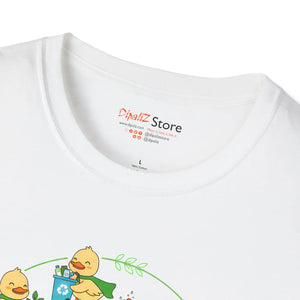 Soft Cotton Earth Day Chickens Tee - Dipaliz - T-shirts