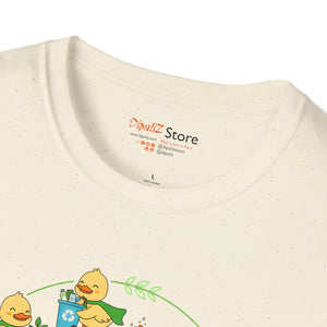 Soft Cotton Earth Day Chickens Tee - Dipaliz - T-shirts