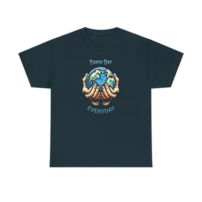 Unisex Modern Earth Day Cotton Tee: Celebrate Every - T-shirt