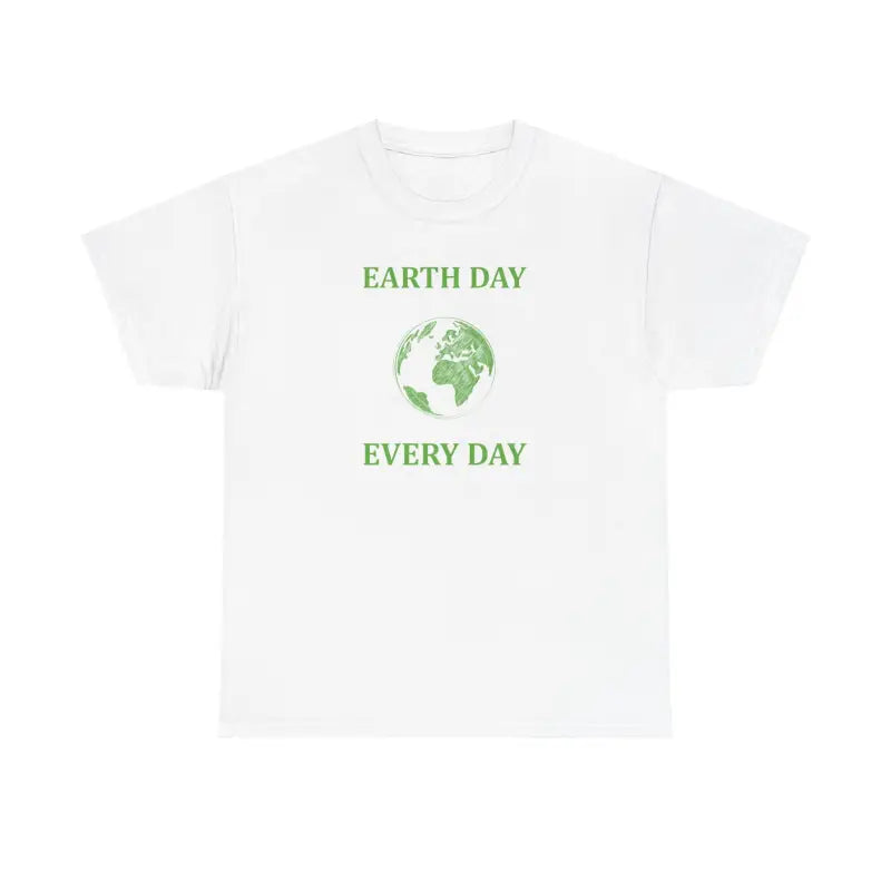 Unisex Deluxe Earth Day Cotton Tee - Casual Style Essential - T-shirt