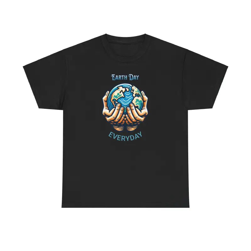 Unisex Modern Earth Day Cotton Tee: Celebrate Every - T-shirt