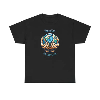 Unisex Modern Earth Day Cotton Tee: Celebrate Every - T-shirt