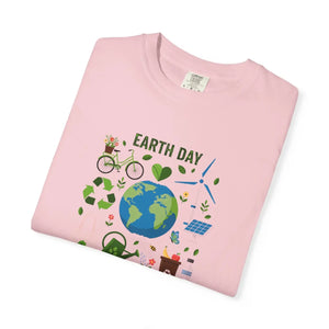 Soft Earth Day Graphic Tee - Heavyweight Cotton - Dipaliz - T-shirts