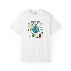 Soft Earth Day Graphic Tee - Heavyweight Cotton - Dipaliz - T-shirts