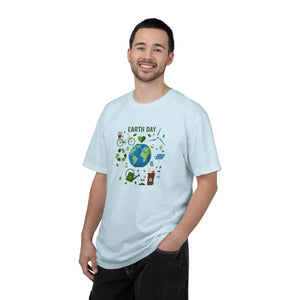 Soft Earth Day Graphic Tee - Heavyweight Cotton - Dipaliz - T-shirts