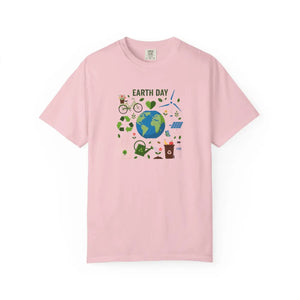 Soft Earth Day Graphic Tee - Heavyweight Cotton - Dipaliz - T-shirts