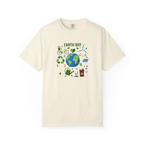 Soft Earth Day Graphic Tee - Heavyweight Cotton - Dipaliz - T-shirts