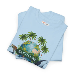 Soft Earth Day Graphic Tee - Tropical Ocean - Dipaliz - T-shirt