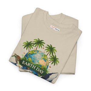 Soft Earth Day Graphic Tee - Tropical Ocean - Dipaliz - T-shirt