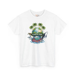 Soft Earth Day Graphic Tee - Tropical Ocean - Dipaliz - T-shirt