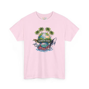 Soft Earth Day Graphic Tee - Tropical Ocean - Dipaliz - T-shirt