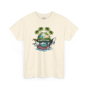 Soft Earth Day Graphic Tee - Tropical Ocean - Dipaliz - T-shirt