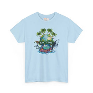 Soft Earth Day Graphic Tee - Tropical Ocean - Dipaliz - T-shirt