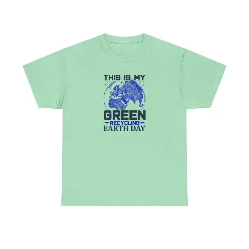 Celebrate Earth Day in Style with our Deluxe Green Tee - T-shirt