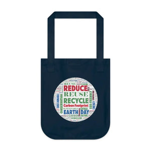 Organic Canvas Tote with Econscious Tag for Earth Day - Dipaliz - Bags