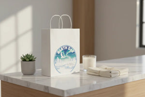 Northern Lights Paper Gift Bag - Earth Day - Dipaliz - Bags