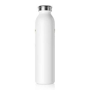 Slim Water Bottle - Eco Friendly Earth Day Sustainable - Dipaliz - 20oz / White - Bottles