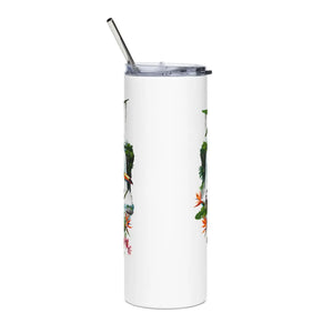 Tropical Earth Day Stainless Tumbler 20oz - Dipaliz - Tumblers