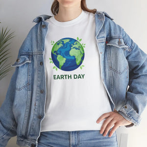 Cute Earth Graphic Tee - Soft Cotton Day - Dipaliz - T-shirts