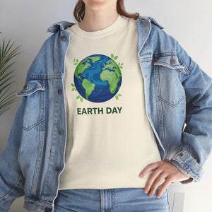 Cute Earth Graphic Tee - Soft Cotton Day - Dipaliz - T-shirts