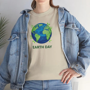 Cute Earth Graphic Tee - Soft Cotton Day - Dipaliz - T-shirts
