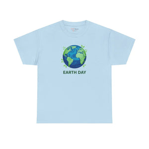 Cute Earth Graphic Tee - Soft Cotton Day - Dipaliz - T-shirts