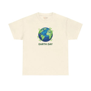 Cute Earth Graphic Tee - Soft Cotton Day - Dipaliz - T-shirts