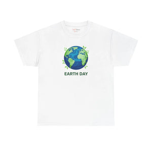 Cute Earth Graphic Tee - Soft Cotton Day - Dipaliz - T-shirts