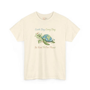 Earth Day Turtle Tee, ?Earth Every be Kind to our Planet’ Eco Shirt - T-shirt