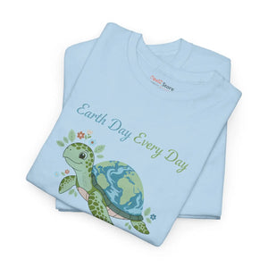 Earth Day Turtle Tee, ?Earth Every be Kind to our Planet’ Eco Shirt - T-shirt