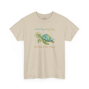 Earth Day Turtle Tee, ?Earth Every be Kind to our Planet’ Eco Shirt - T-shirt