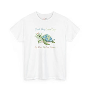 Earth Day Turtle Tee, ?Earth Every be Kind to our Planet’ Eco Shirt - T-shirt