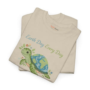 Earth Day Turtle Tee, ?Earth Every be Kind to our Planet’ Eco Shirt - T-shirt