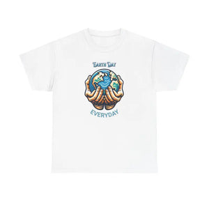 Earth Day Everyday Tee - Unisex Heavy Cotton Deluxe - Dipaliz - T-shirts