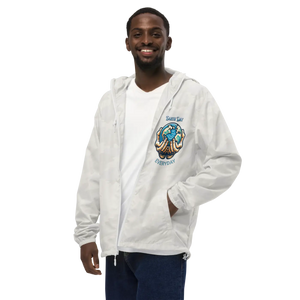 Water-resistant Lightweight Zip Windbreaker - Earth Day - Dipaliz - Windbreakers
