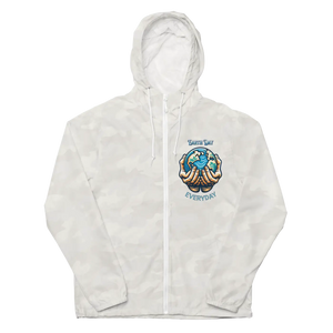 Water-resistant Lightweight Zip Windbreaker - Earth Day - Dipaliz - Windbreakers