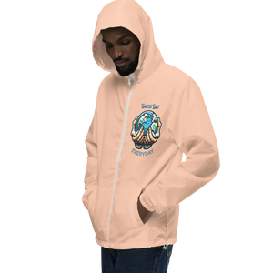 Water-resistant Lightweight Zip Windbreaker - Earth Day - Dipaliz - Windbreakers