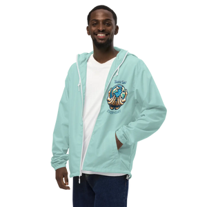 Water-resistant Lightweight Zip Windbreaker - Earth Day - Dipaliz - Windbreakers