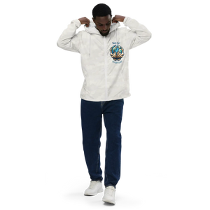 Water-resistant Lightweight Zip Windbreaker - Earth Day - Dipaliz - Windbreakers