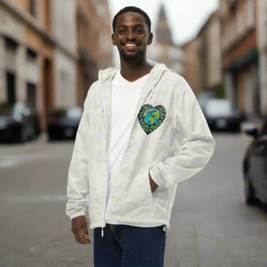 Unisex Lightweight Zip Windbreaker - Elastic Cuffs - Dipaliz - Windbreakers