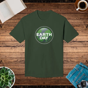 Sustainable Earth Day Tee - Premium Cotton T-shirt - Dipaliz - T-shirts